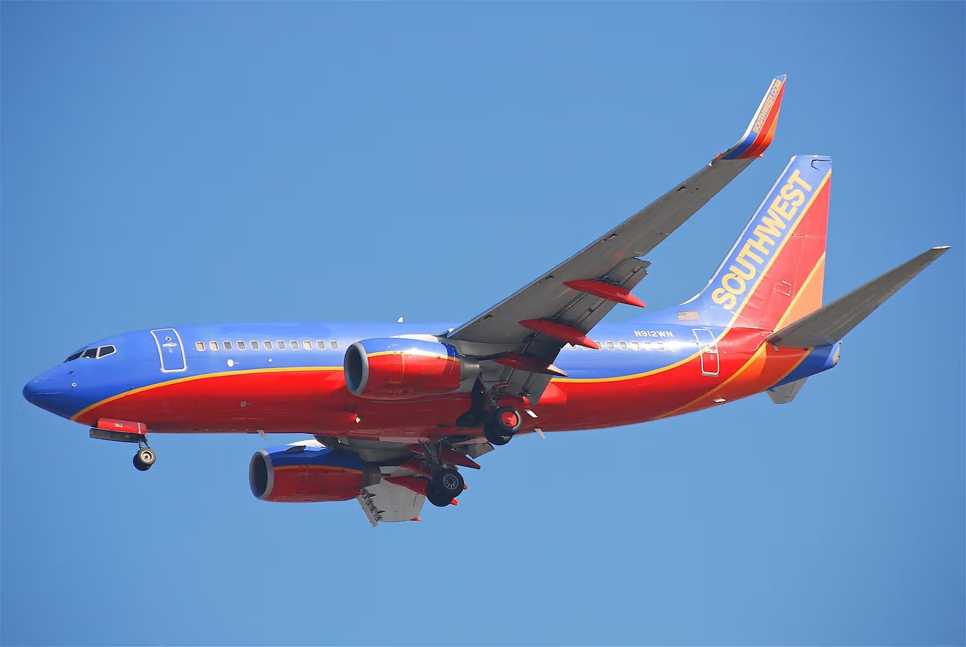 N912WN — Boeing