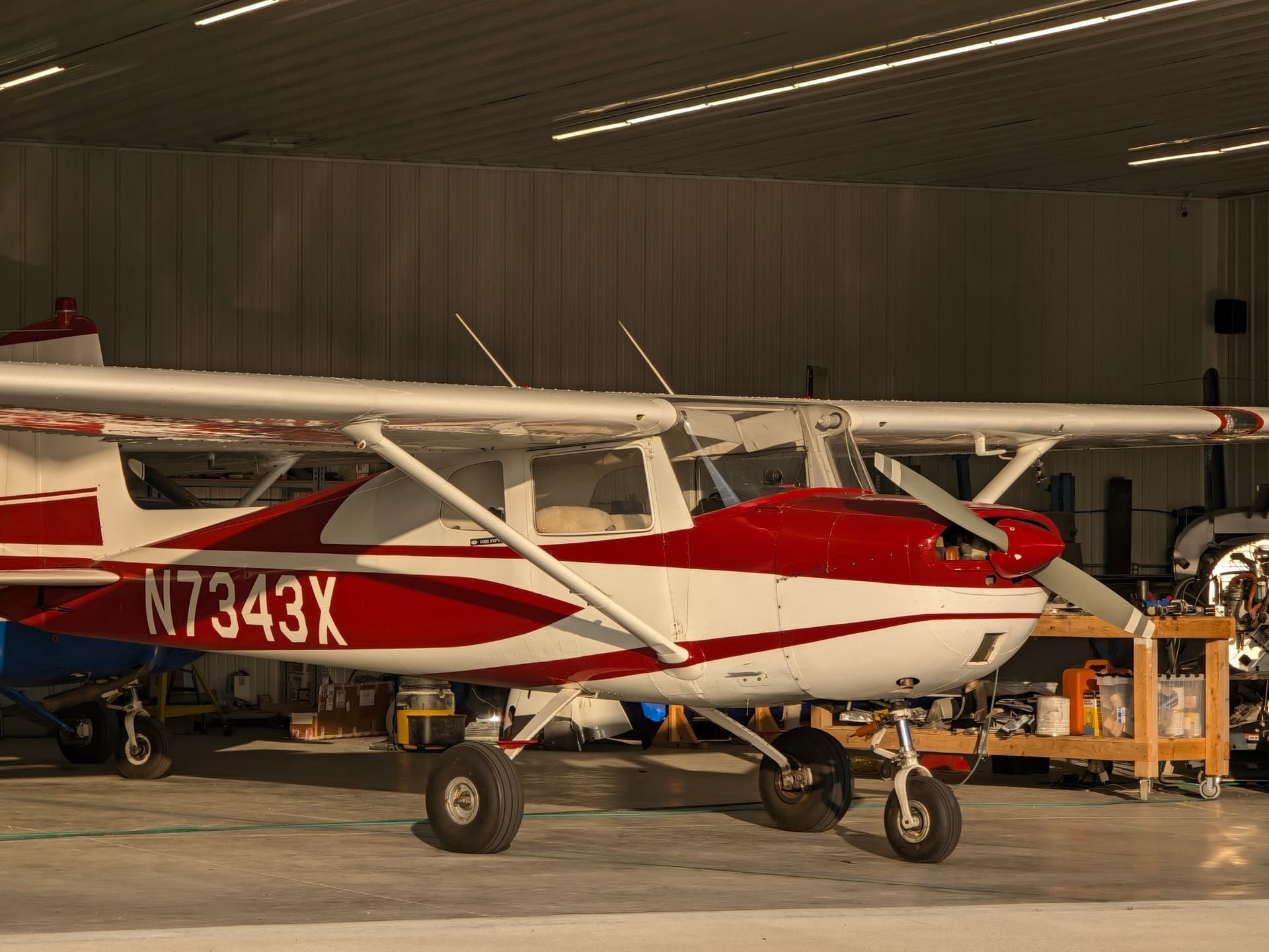N7343X — Aircraft type pending at KSGS