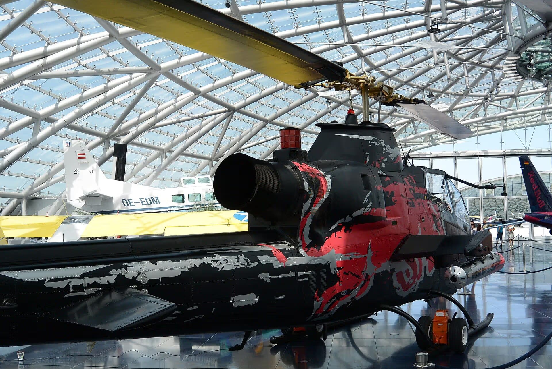 N11FX — Helicopter at Salzburg Airport