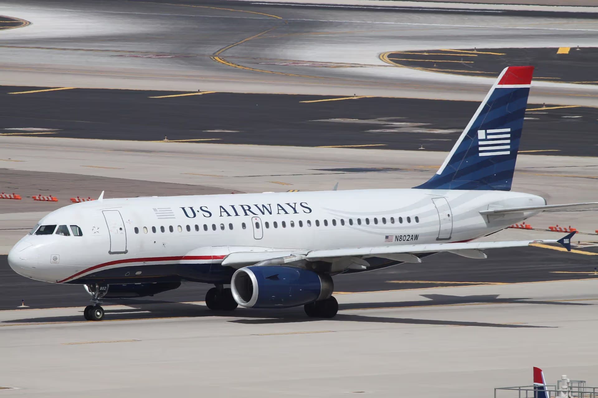 N802AW — Airbus