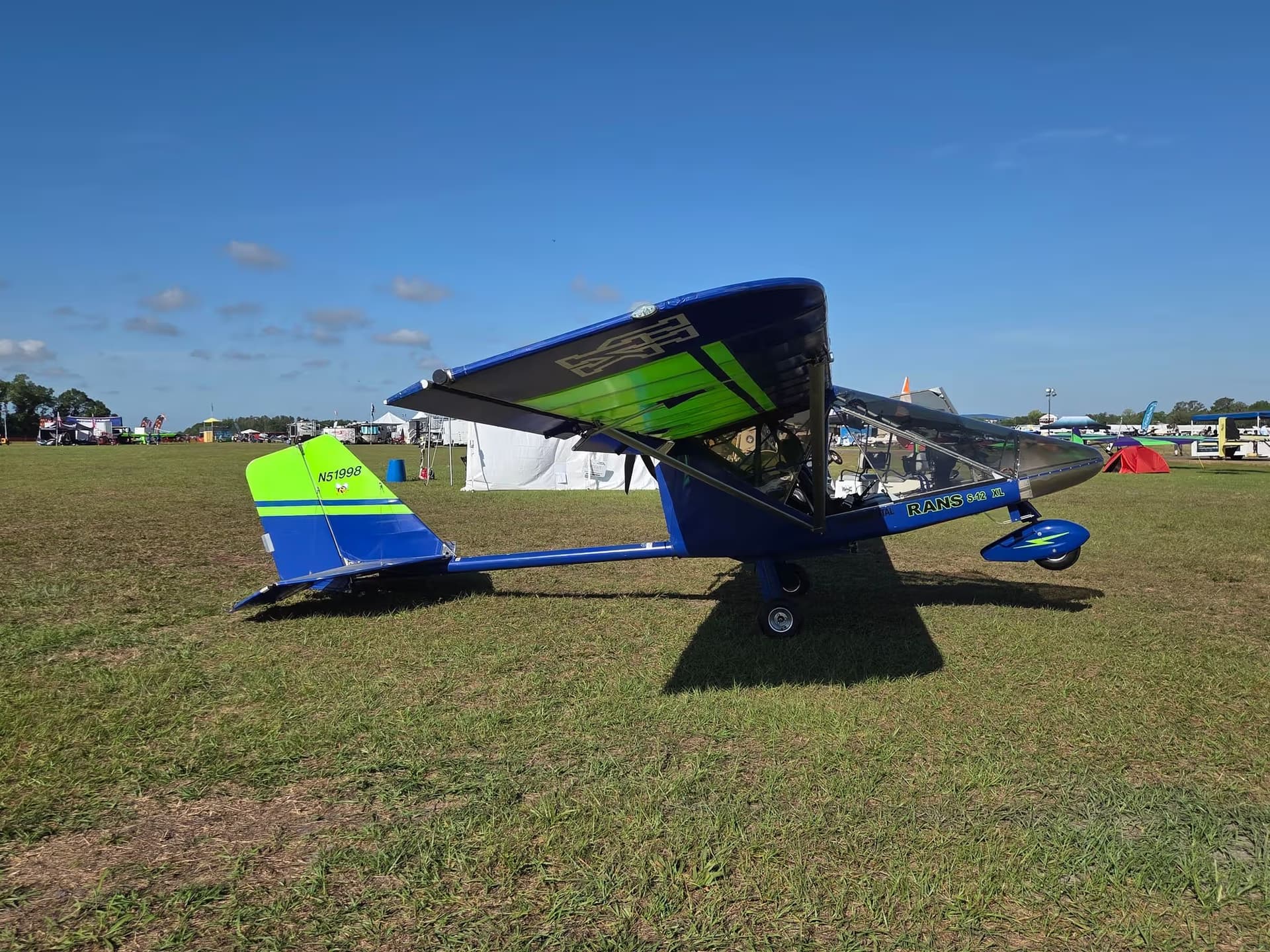 N51998 — RANS RANS S-12X at Lakeland Linder Intl
