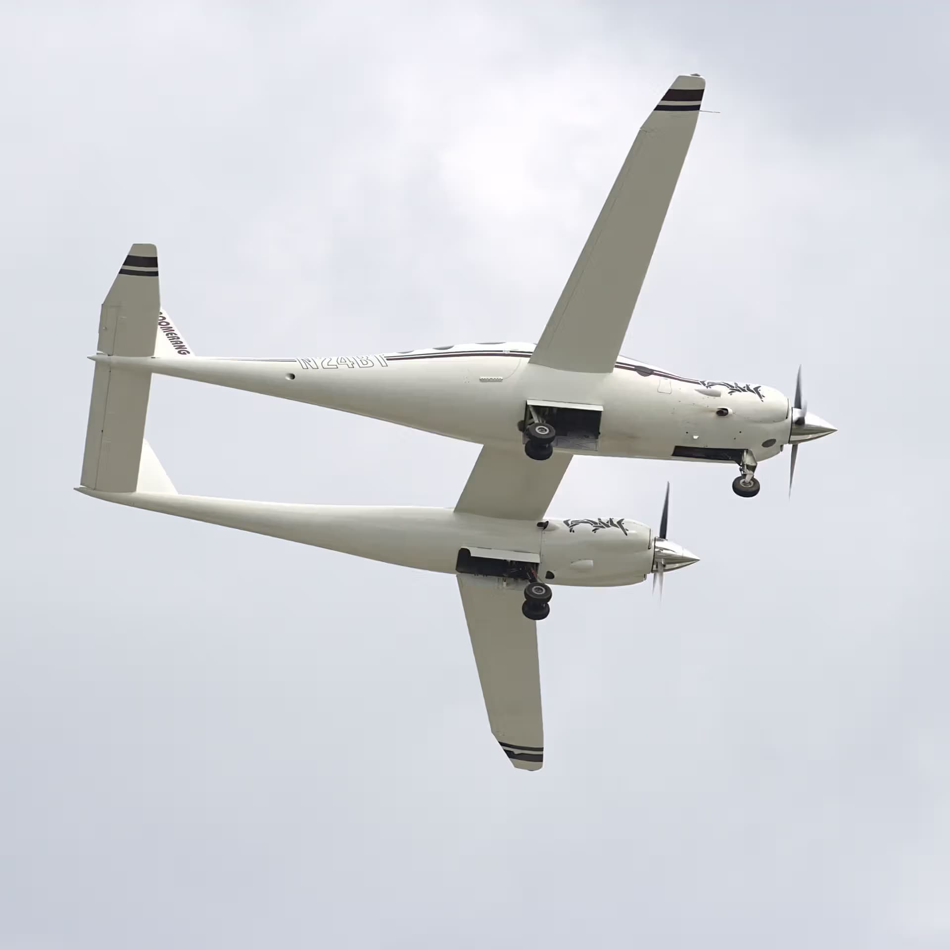 N24BT — Twin-engine aircraft