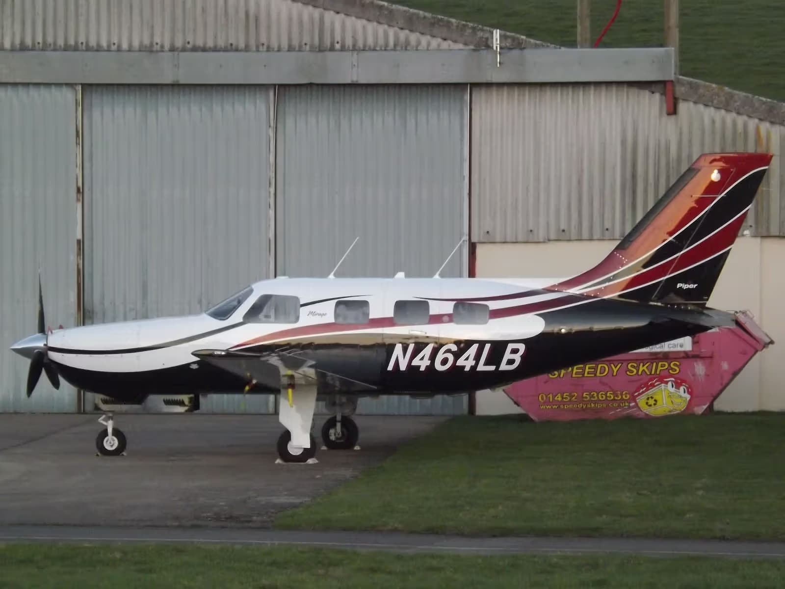 N464LB — Piper