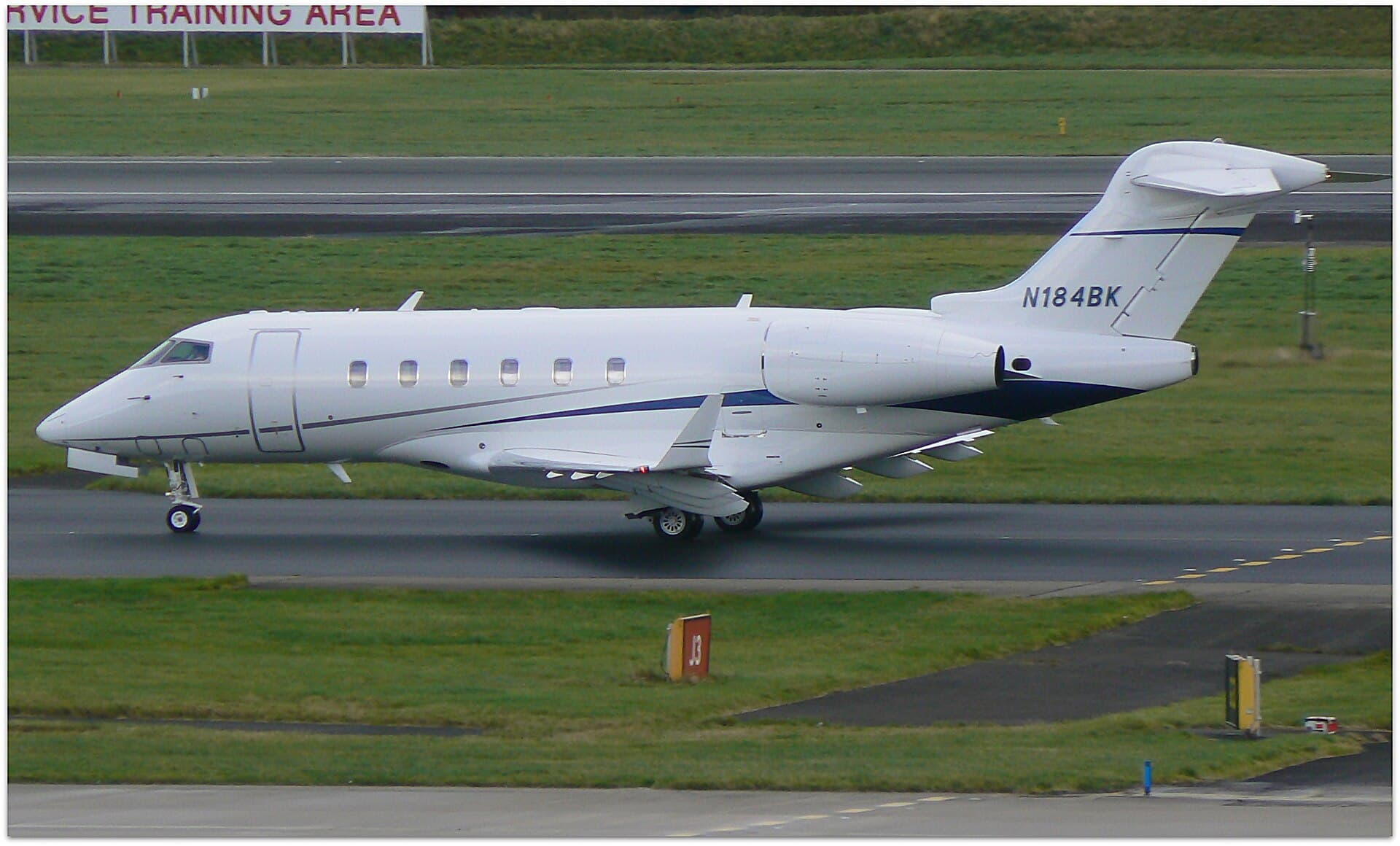 N184BK - Business jet