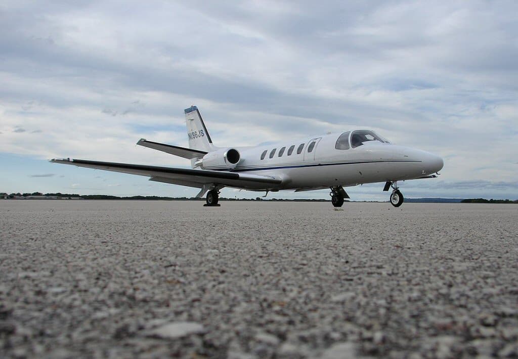 N196JS - Business jet