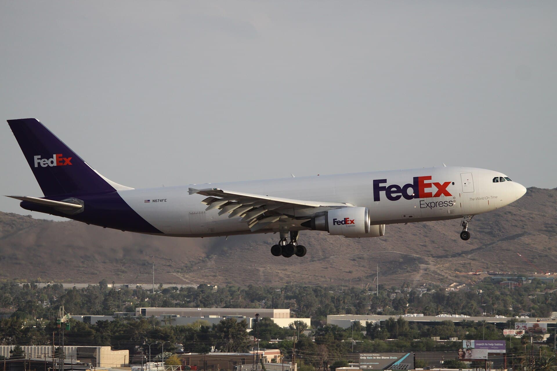 N674FE - Airbus