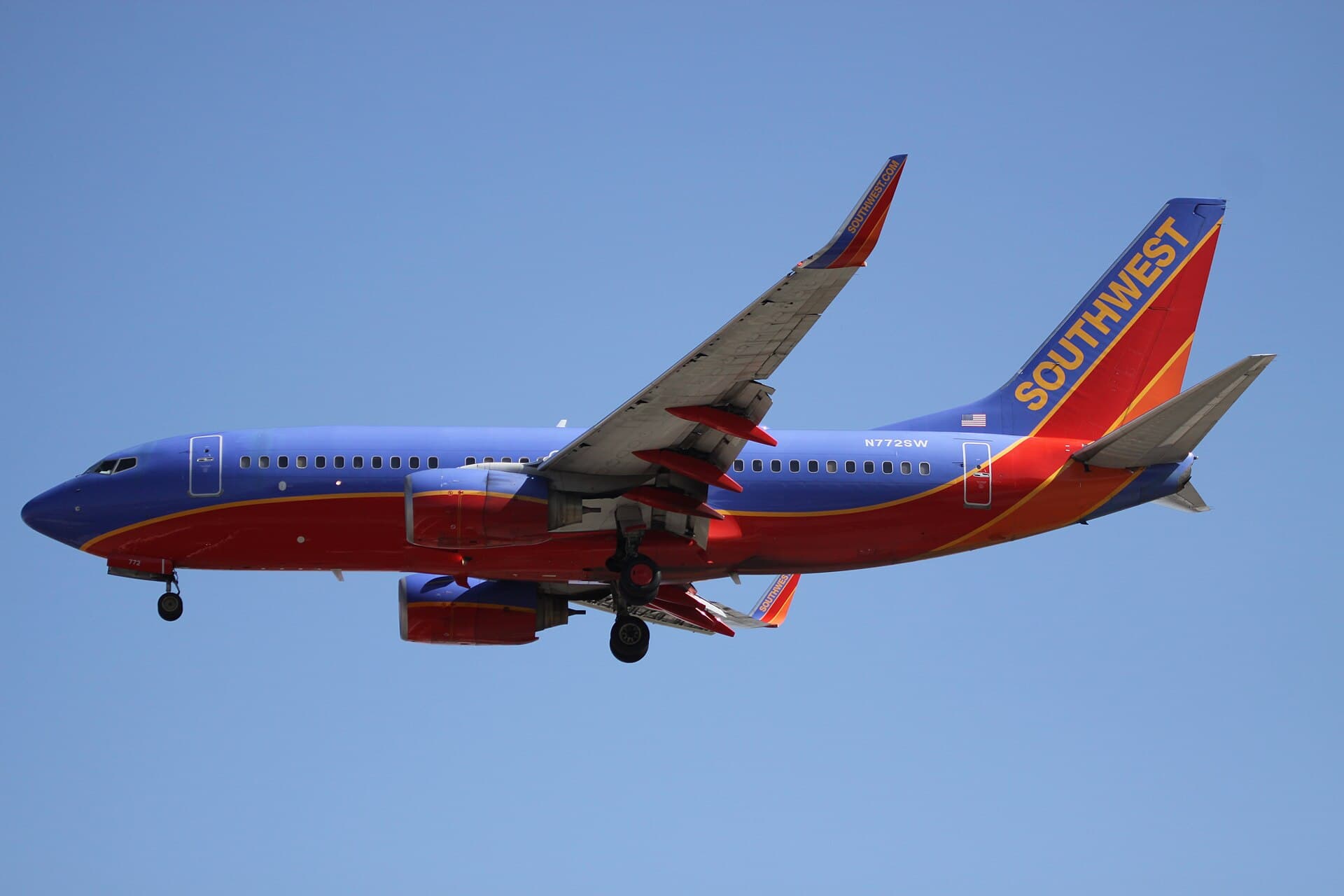 N772SW - Boeing