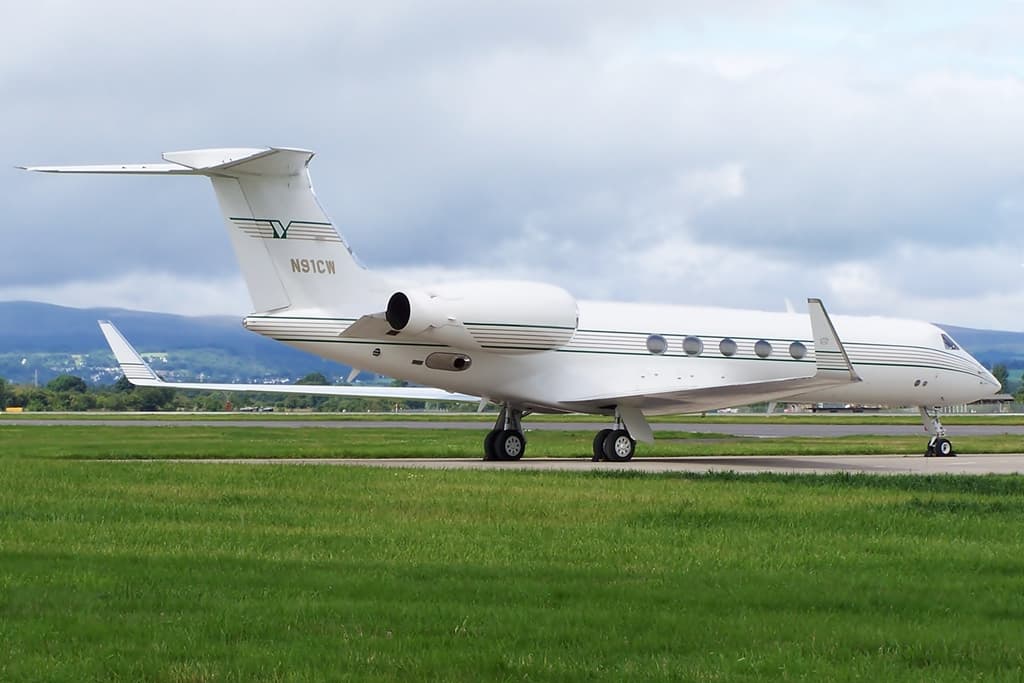 N91CW - Business jet
