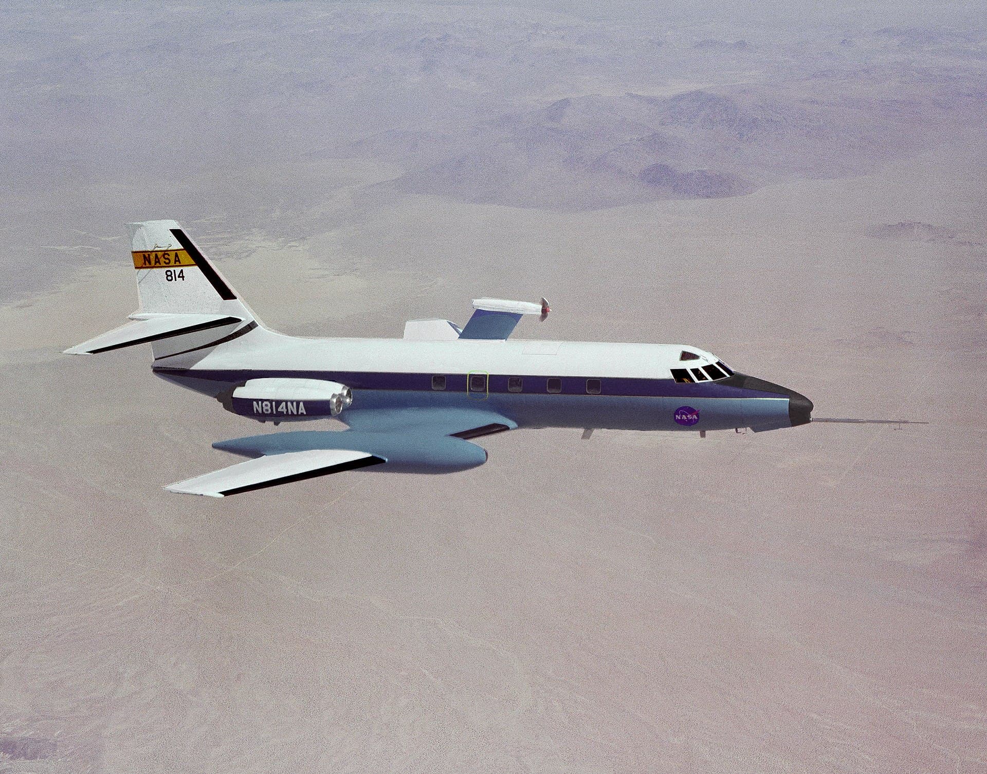 N814NA - Business jet