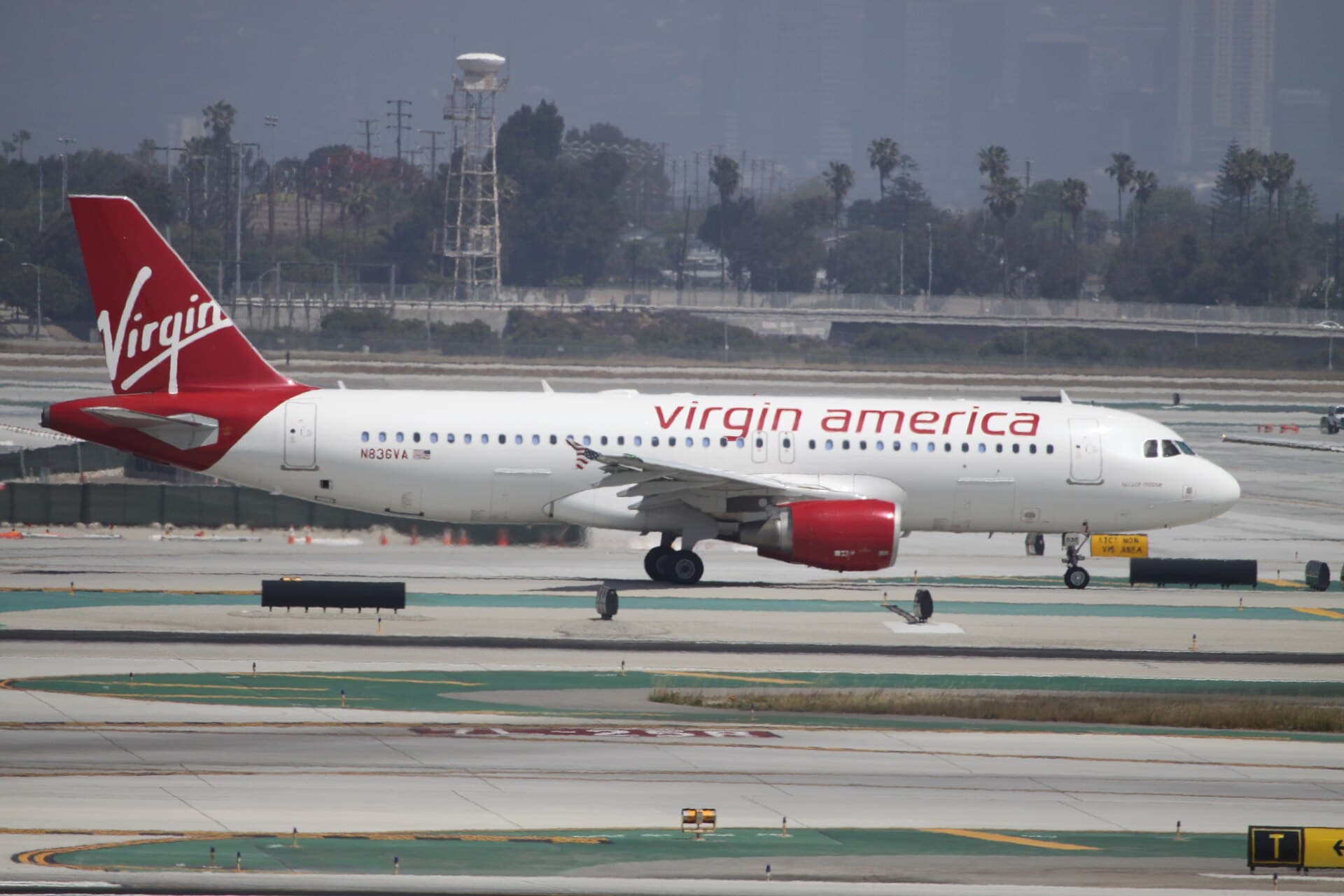 N836VA - Airbus