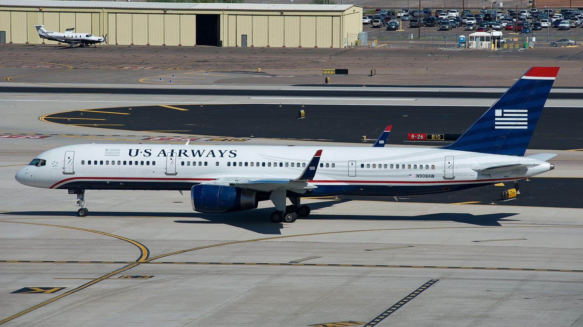 N908AW - Twin-engine aircraft