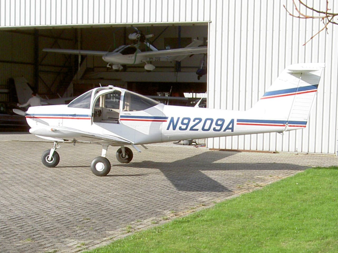 N9209A - Single-engine aircraft